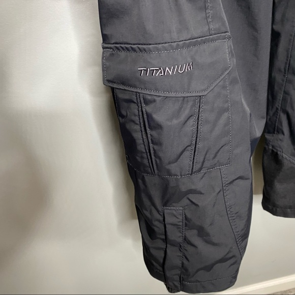 Columbia Titanium Omni-Tech Ski Snow Pants Black Large - Picture 7 of 10